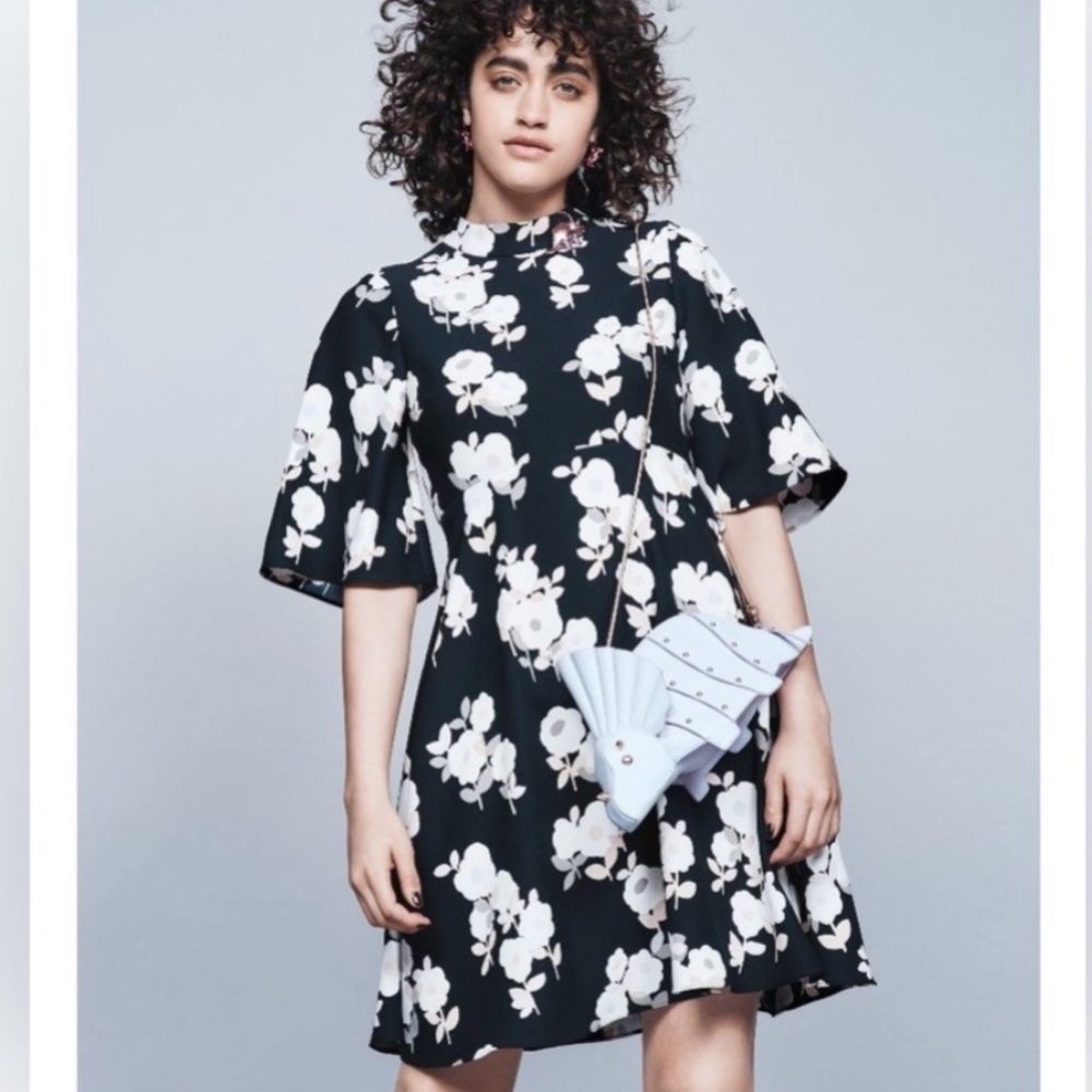Kate Spade Posy Floral Swing Dress Size 4